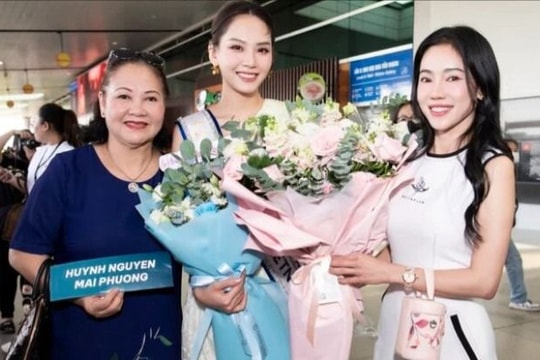 Hoa hậu Mai Phương mang 140 kg hành lý sang Ấn Độ dự thi Miss World 71