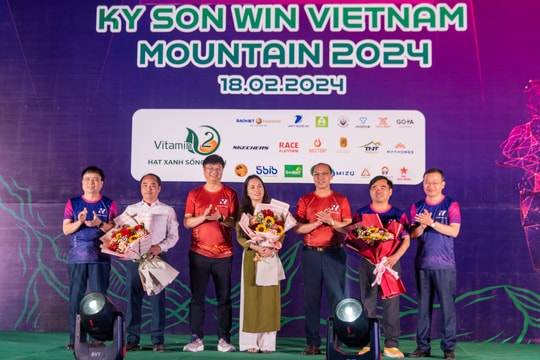 Khai mạc Giải Marathon 'Ky Son Win Vietnam Moutain 2024'