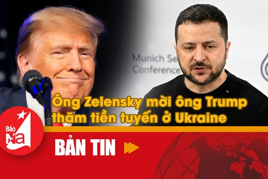 Bản tin quốc tế: Ông Zelensky mời ông Trump thăm tiền tuyến ở Ukraine