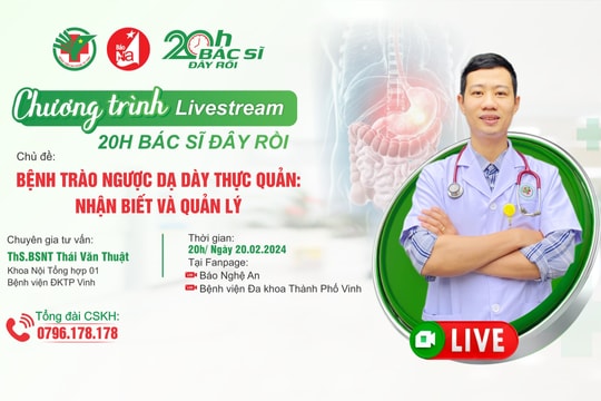 Trực tiếp: Chương trình '20h Bác sĩ đây rồi'