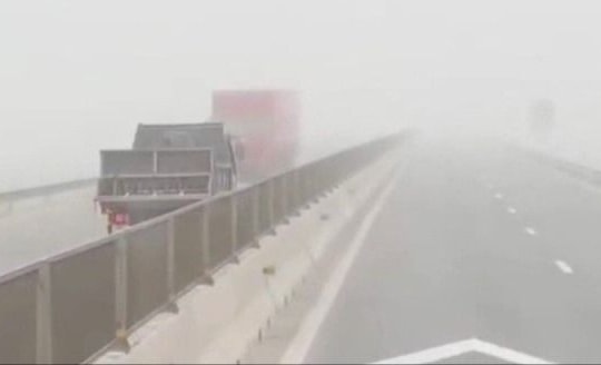 Xác minh xe tải chạy ngược chiều trên cao tốc, đoạn Nghi Sơn - Diễn Châu