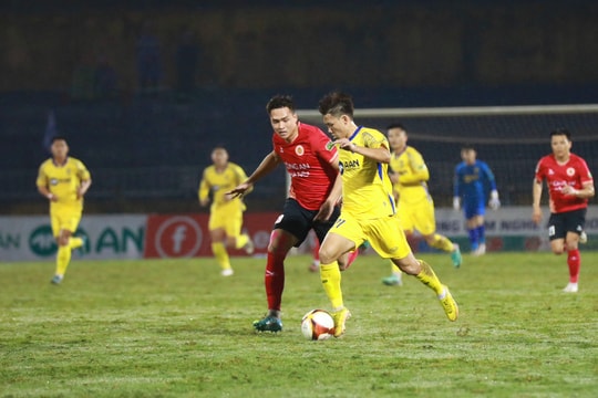 Sông Lam Nghệ An nhận thất bại trong ngày sinh nhật câu lạc bộ