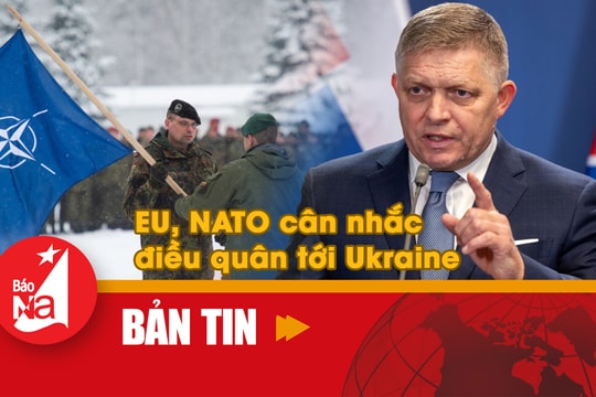 EU, NATO cân nhắc điều quân tới Ukraine