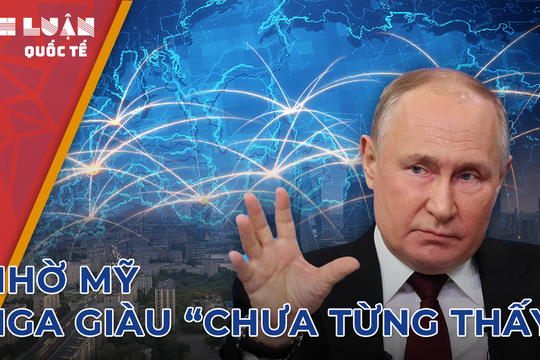 Bước sang năm thứ 3 bị trừng phạt, Nga vẫn giàu lên nhờ bán dầu 