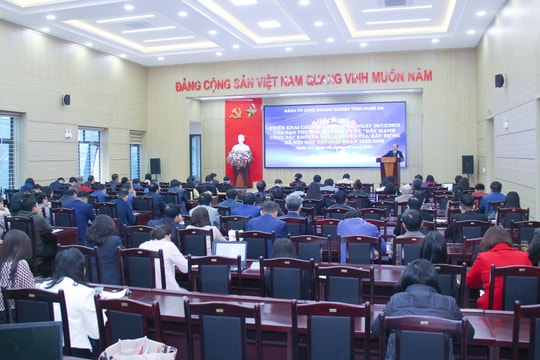 Đảng uỷ Khối Doanh nghiệp tỉnh Nghệ An triển khai Kế hoạch thực hiện Nghị quyết số 39 của Bộ Chính trị