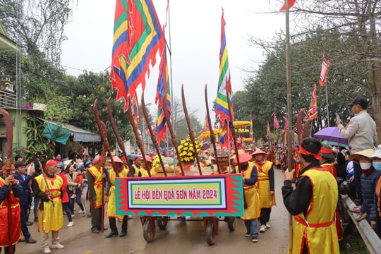 Đô Lương long trọng tổ chức Lễ hội Đền Quả Sơn năm 2024