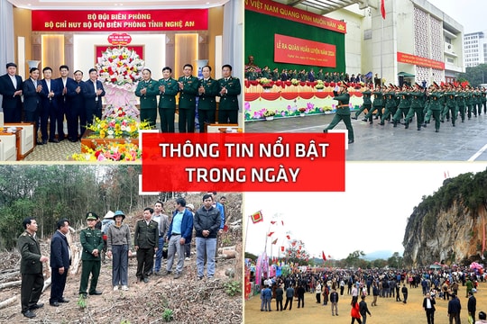 Nghệ An: Thông tin nổi bật ngày 1/3