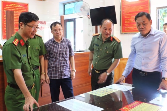 Nhân rộng mô hình 'Công an phường điển hình, kiểu mẫu về an ninh, trật tự và văn minh đô thị'