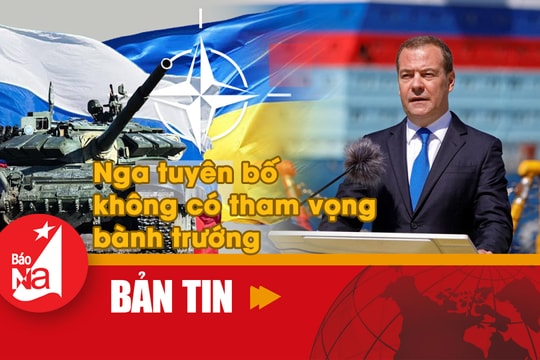 Nga tuyên bố không có tham vọng bành trướng 