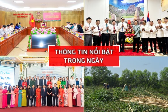 Nghệ An: Thông tin nổi bật ngày 7/3