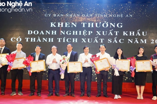 Nafoods Group đạt thành tích xuất sắc trong công tác xuất khẩu năm 2023