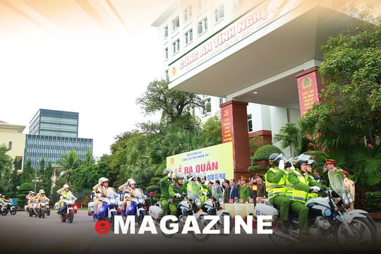 Phát huy truyền thống, Công an Nghệ An nỗ lực vì sự bình yên của nhân dân, góp phần vào sự phát triển của tỉnh nhà
