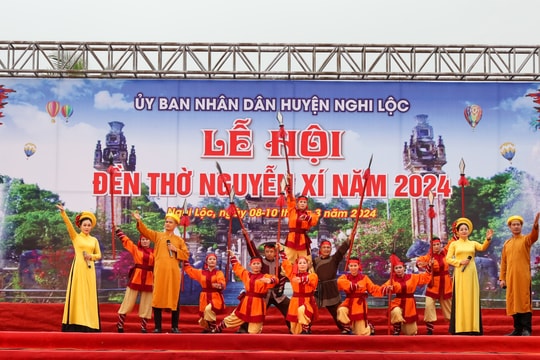Khai mạc Lễ hội Đền thờ Nguyễn Xí năm 2024