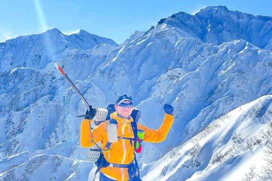 Chàng trai Việt chinh phục hàng chục ngọn núi tuyết ở Nhật