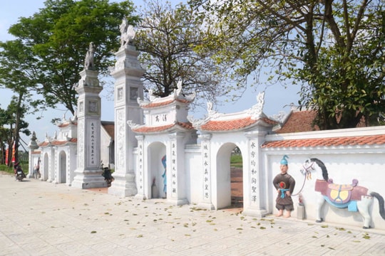 Diện mạo khang trang của đền Thanh Liệt trước ngày khai hội