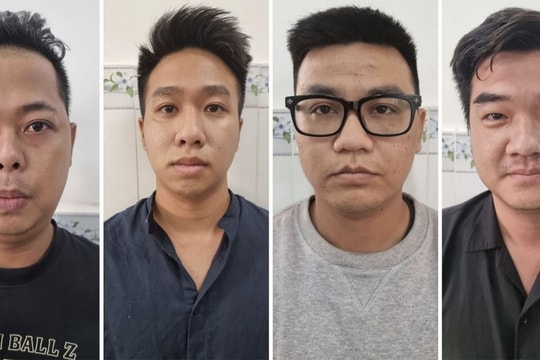 Bắt nhóm đối tượng giả nhân viên ngân hàng lừa đảo qua mạng