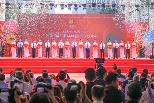 Hội Báo toàn quốc 2024: Tiên phong, đổi mới vì sự nghiệp cách mạng của Đảng và Nhân dân