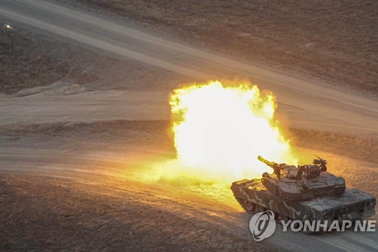 Hàn Quốc tập trận bắn đạn thật gần biên giới với Triều Tiên