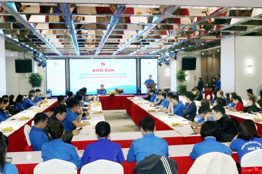 Tuổi trẻ Khối Các cơ quan tỉnh Nghệ An đề xuất nhiều giải pháp về công tác tạo nguồn đảng viên