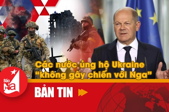 Bản tin quốc tế: Các nước ủng hộ Ukraine 'không gây chiến' với Nga