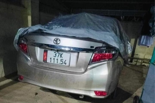 Điều tra việc chiếc xe ô tô biến mất trong đêm ở thành phố Vinh xuất hiện ở huyện Thanh Chương