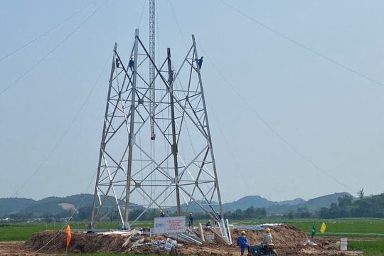 Nghệ An đẩy nhanh tiến độ dự án đường dây 500kV mạch 3