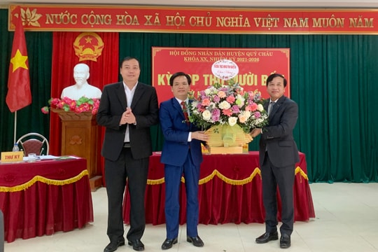 Quỳ Châu bầu bổ sung Chủ tịch UBND huyện