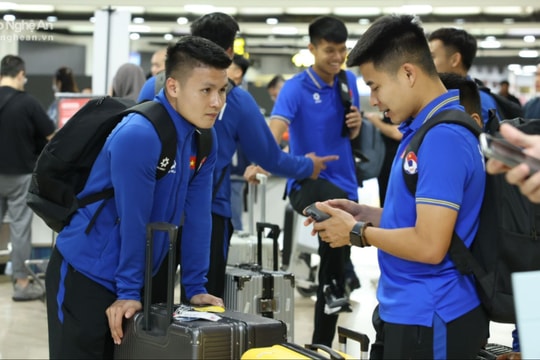 Tuyển Việt Nam đã có mặt tại Indonesia