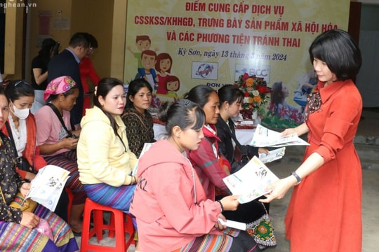 Nghệ An triển khai chiến dịch truyền thông dân số theo hướng mở rộng đối tượng, đa dạng loại hình