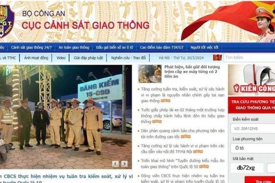 Cách kiểm tra phạt nguội online mới nhất năm 2024 