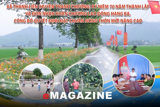 Xã Thanh Liên giữ vững lá cờ đầu ở huyện Thanh Chương