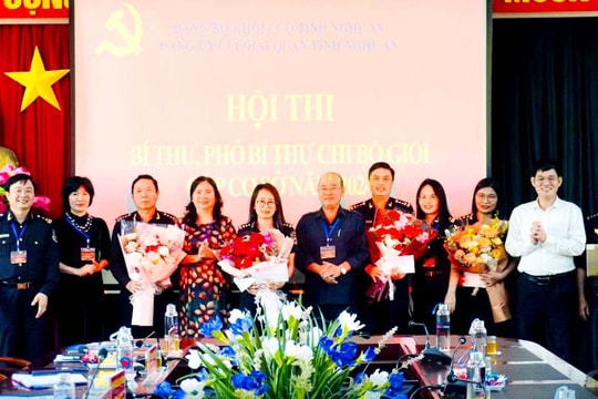 Hội thi Bí thư, Phó Bí thư chi bộ giỏi Cục Hải quan Nghệ An năm 2024