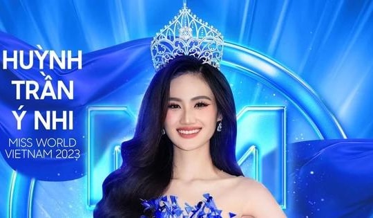 Ý Nhi dự thi Hoa hậu Thế giới 2025