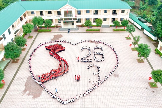 Màn đồng diễn đặc sắc của 600 thiếu nhi tại ngày hội ‘Tiến bước lên Đoàn’ 2024