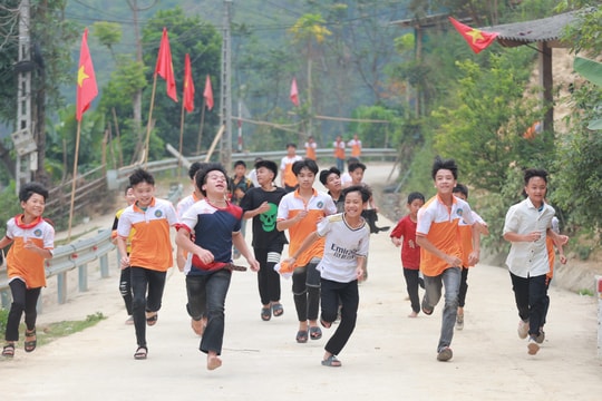 Hữu Khuông sôi động với 'Ngày chạy Olympic vì sức khỏe toàn dân'