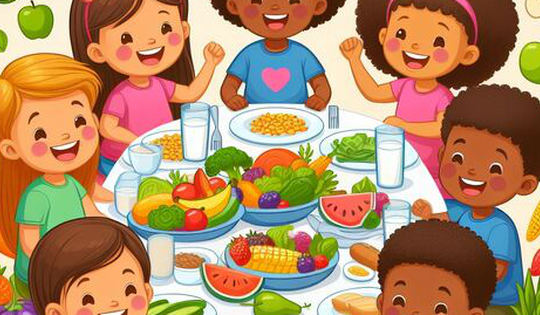 Chế độ ăn cho trẻ dậy thì sớm