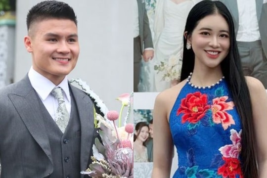 'Hoa hậu vỉa hè' dẫn dắt lễ cưới Quang Hải, nhan sắc gây sốt