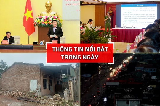Nghệ An: Thông tin nổi bật ngày 29/3