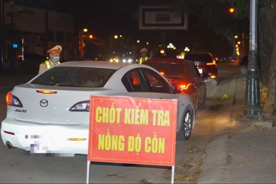 Người phụ nữ ở thành phố Vinh bị xử phạt mức cao nhất vì vi phạm nồng độ cồn