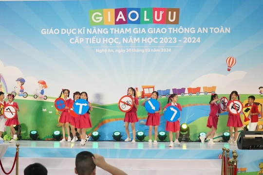Giao lưu kỹ năng tham gia giao thông cấp tiểu học toàn quốc