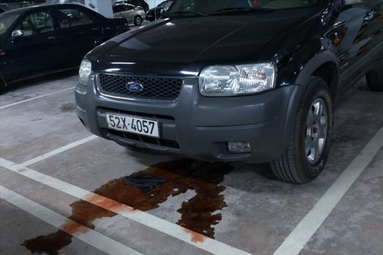 Nguyên nhân và cách khắc phục xe chảy nhớt