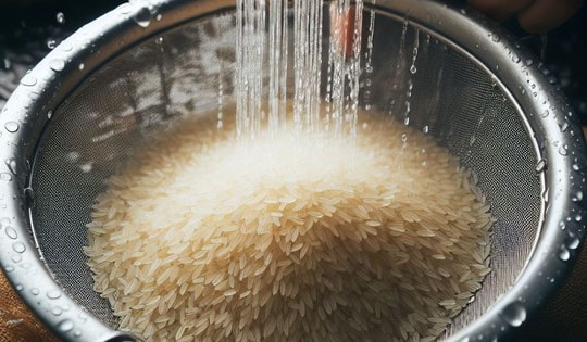 Vo gạo trước khi nấu cơm là đúng hay sai?