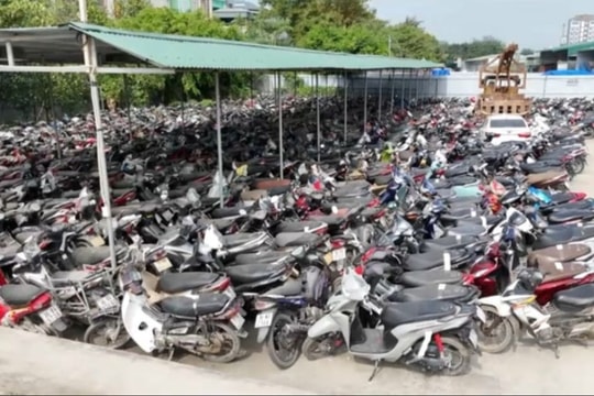 Công an huyện Anh Sơn thông báo truy tìm chủ sở hữu phương tiện vi phạm hành chính