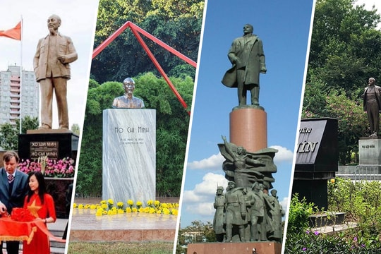 Những công trình mang tên Chủ tịch Hồ Chí Minh và V.I.Lê-nin trên thế giới
