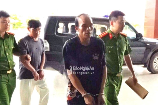 Công an Nghệ An bắt 2 đối tượng đặc biệt nguy hiểm sau 22 năm trốn truy nã tại nước ngoài