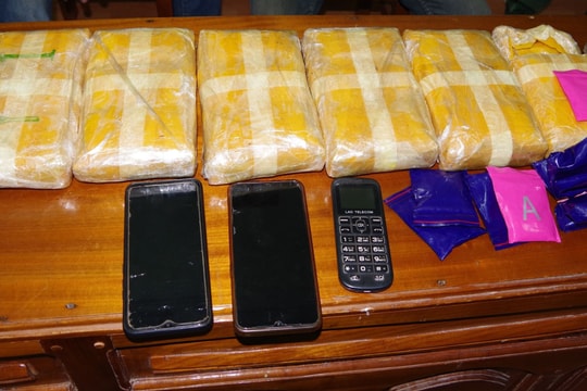 Bộ đội biên phòng Nghệ An 'cất vó' đường dây vận chuyển ma tuý xuyên quốc gia