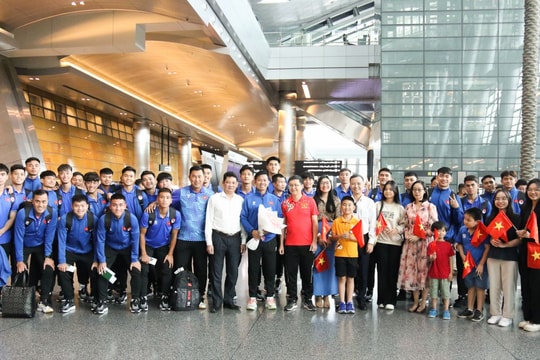 U23 Việt Nam được tiếp thêm sức mạnh tại Qatar