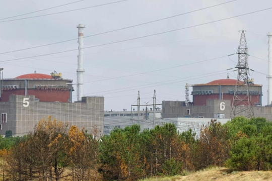 Nhà máy điện hạt nhân lớn nhất châu Âu một lần nữa trở thành mục tiêu của Ukraine 