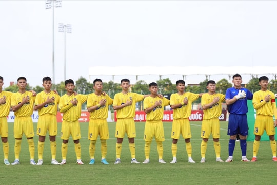 5 cầu thủ Sông Lam Nghệ An được triệu tập chuẩn bị cho giải U17 Đông Nam Á