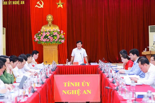 Ban Thường vụ Tỉnh ủy Nghệ An ban hành Kế hoạch luân chuyển cán bộ giai đoạn 2024 - 2025